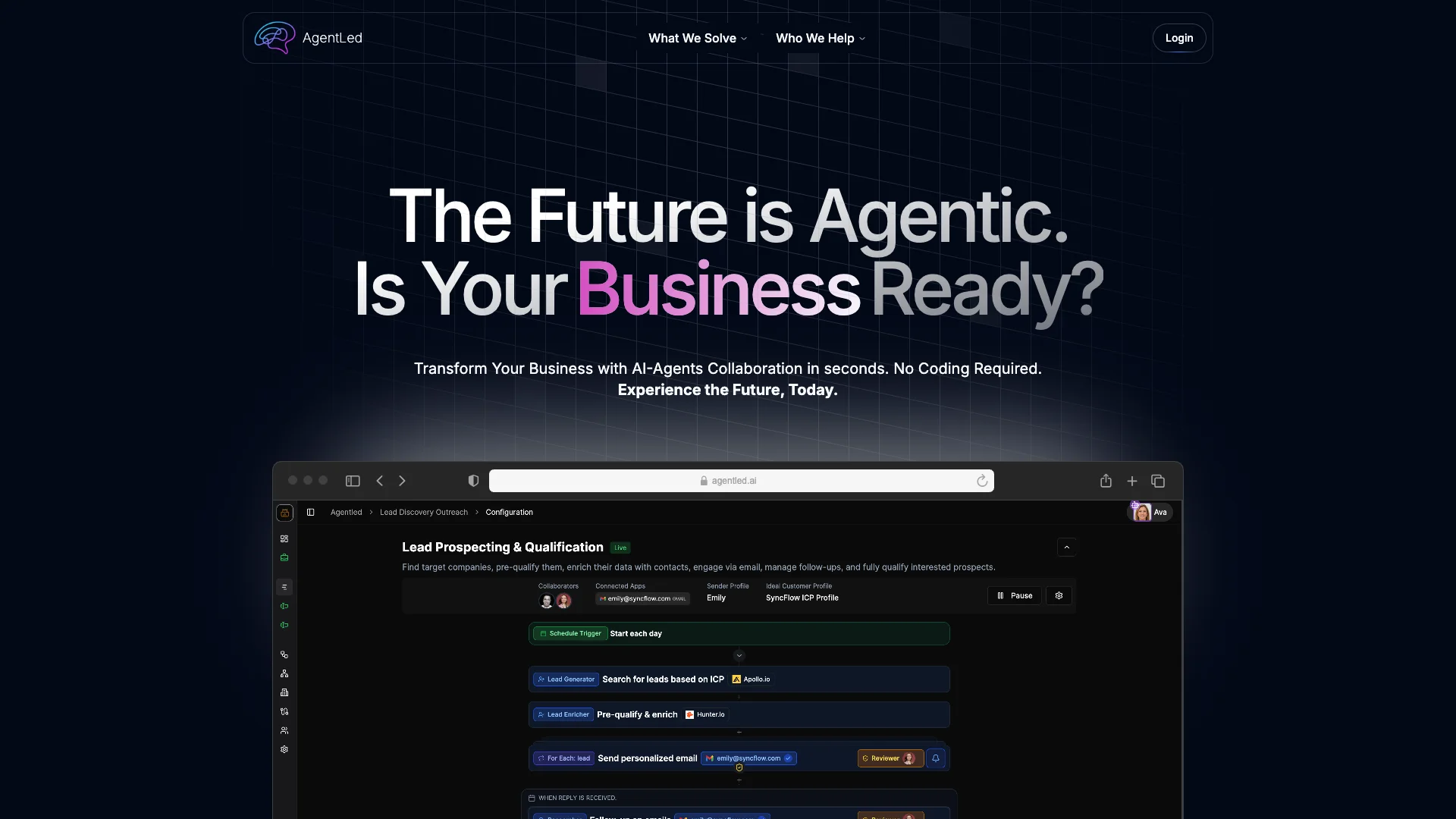 AgentLed preview