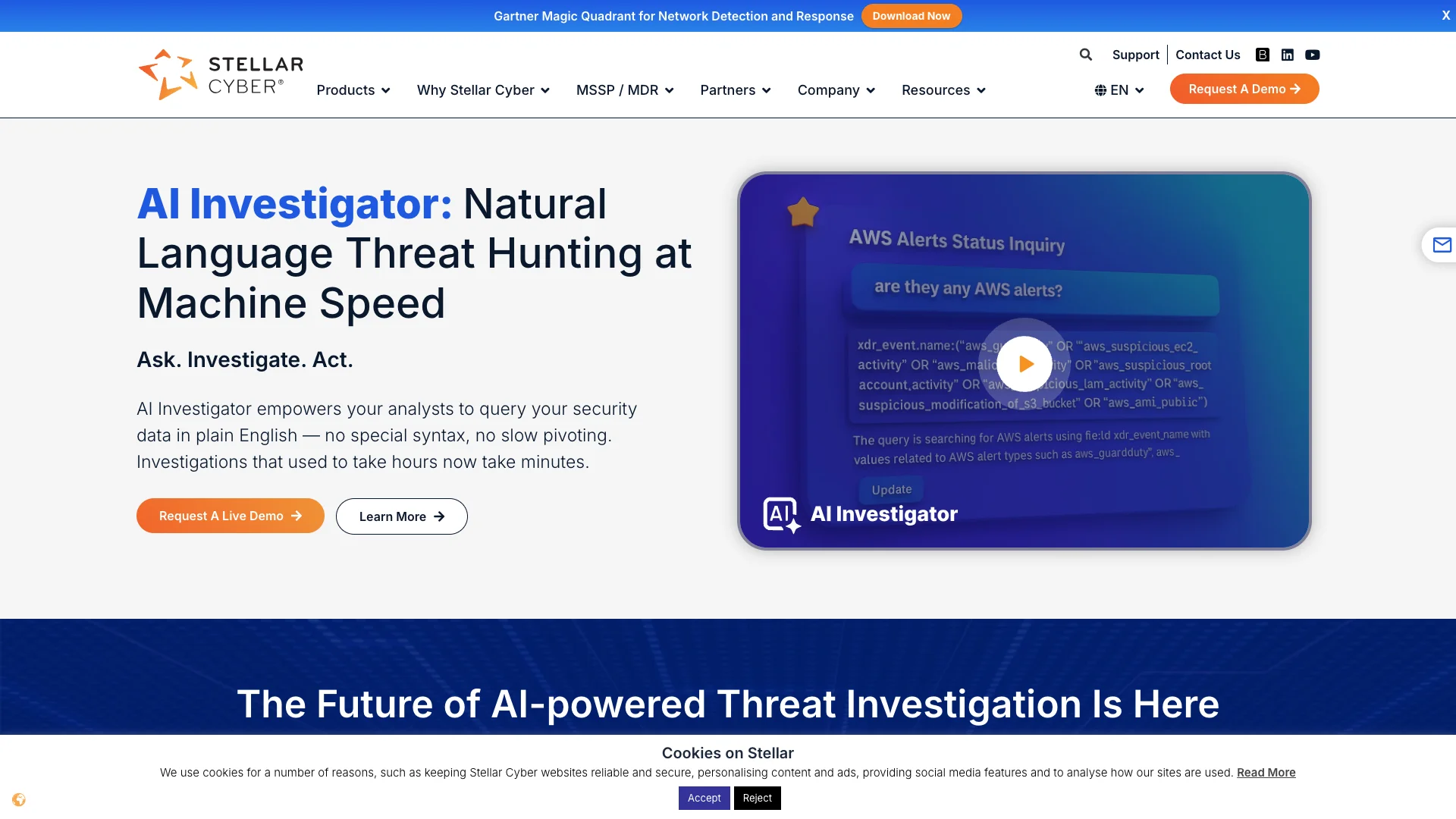 AI Investigator preview