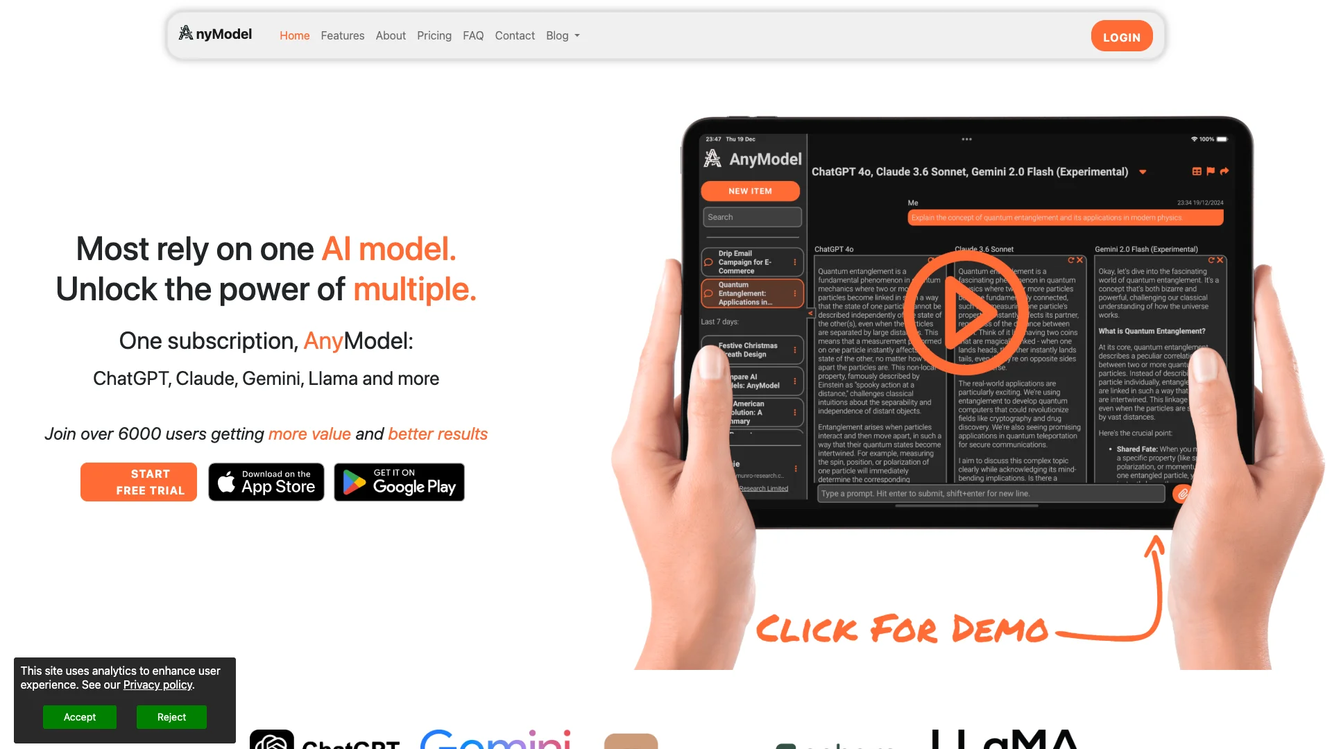 AnyModel preview