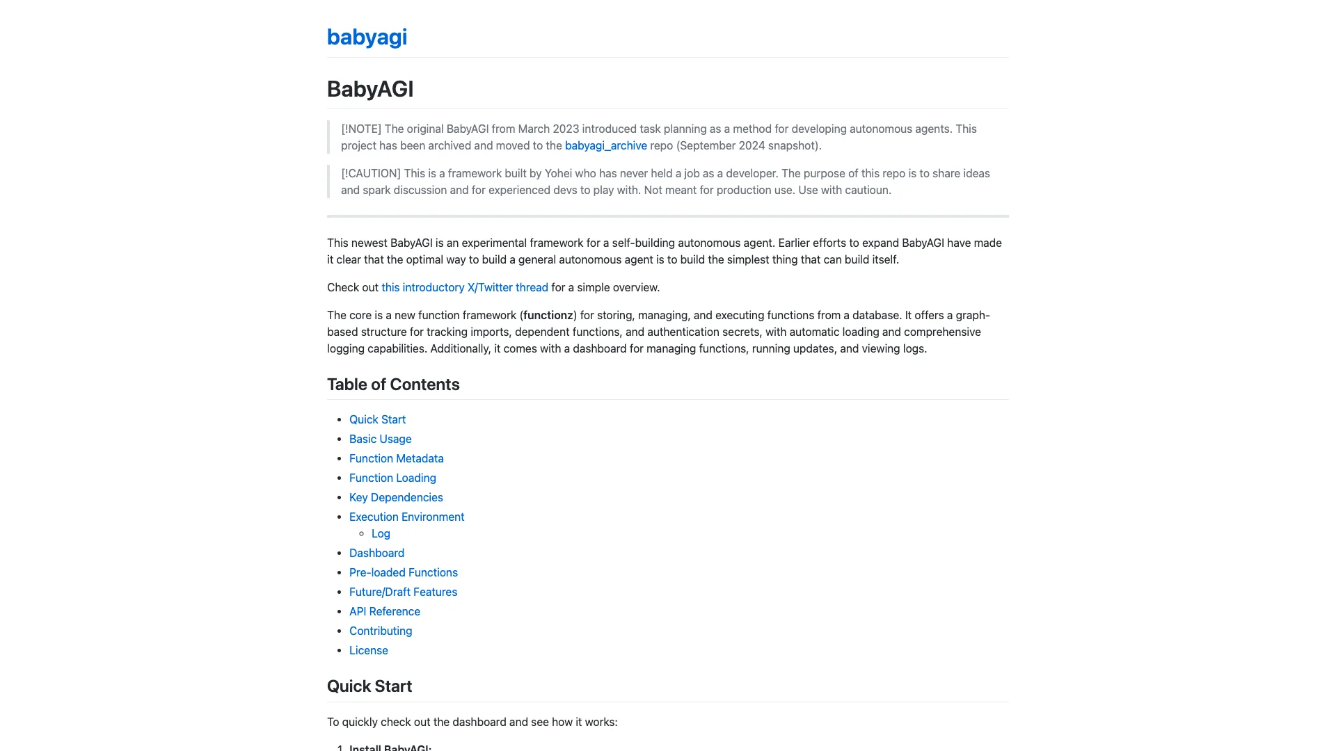 BabyAGI preview