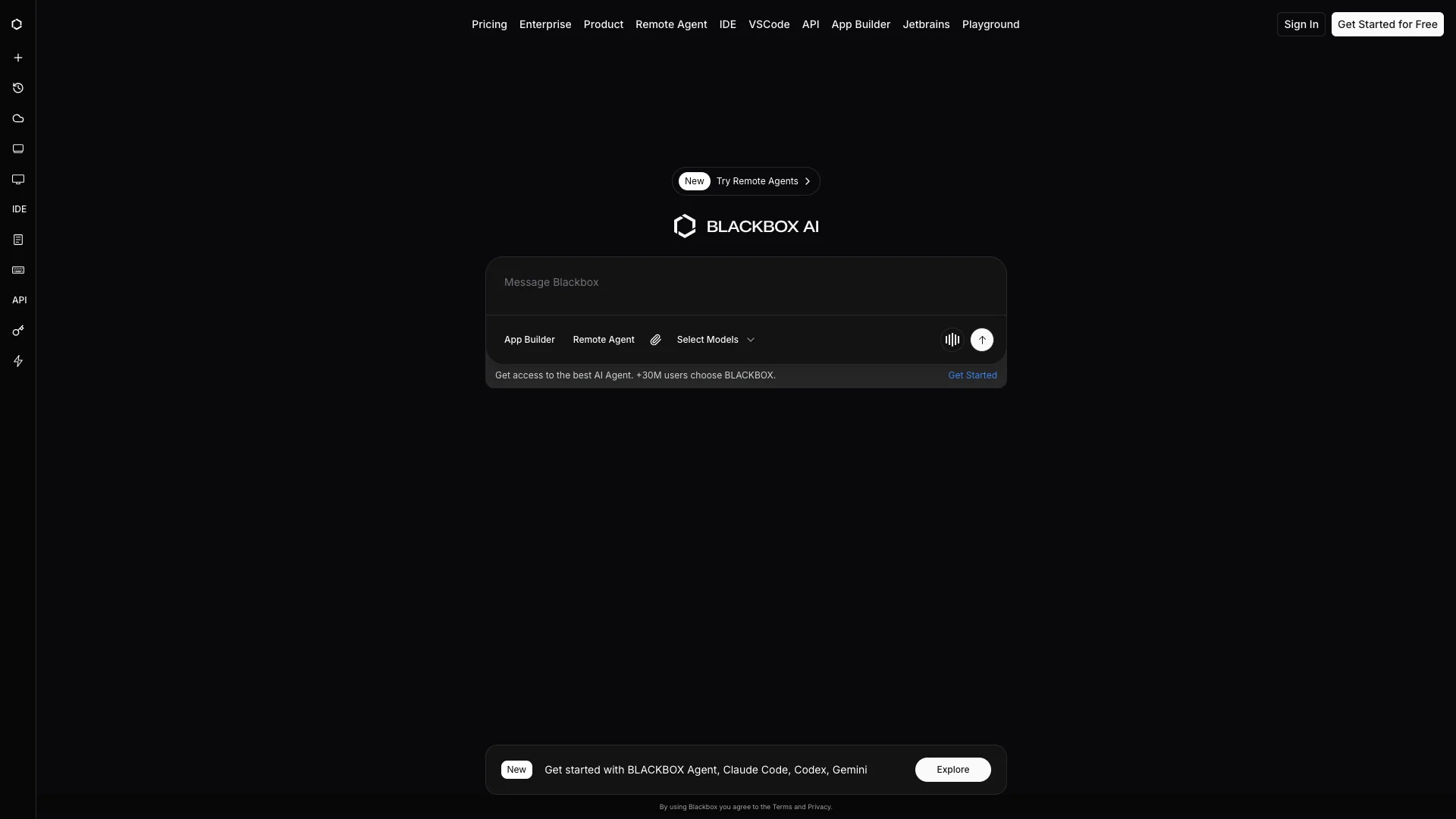 Blackbox AI preview