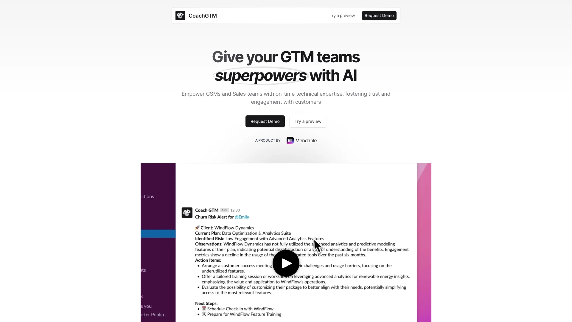 CoachGTM preview