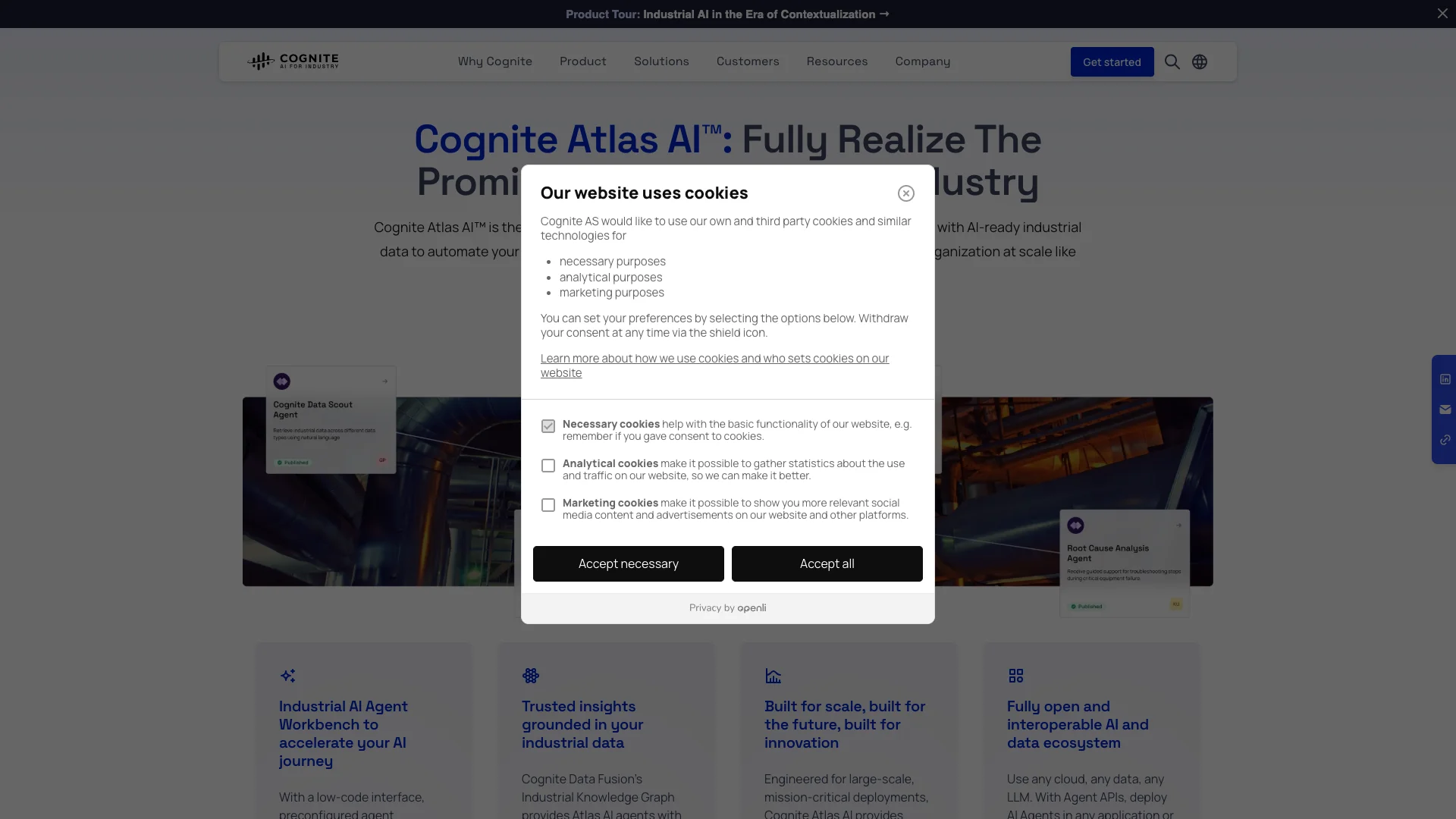 Cognite Atlas AI preview