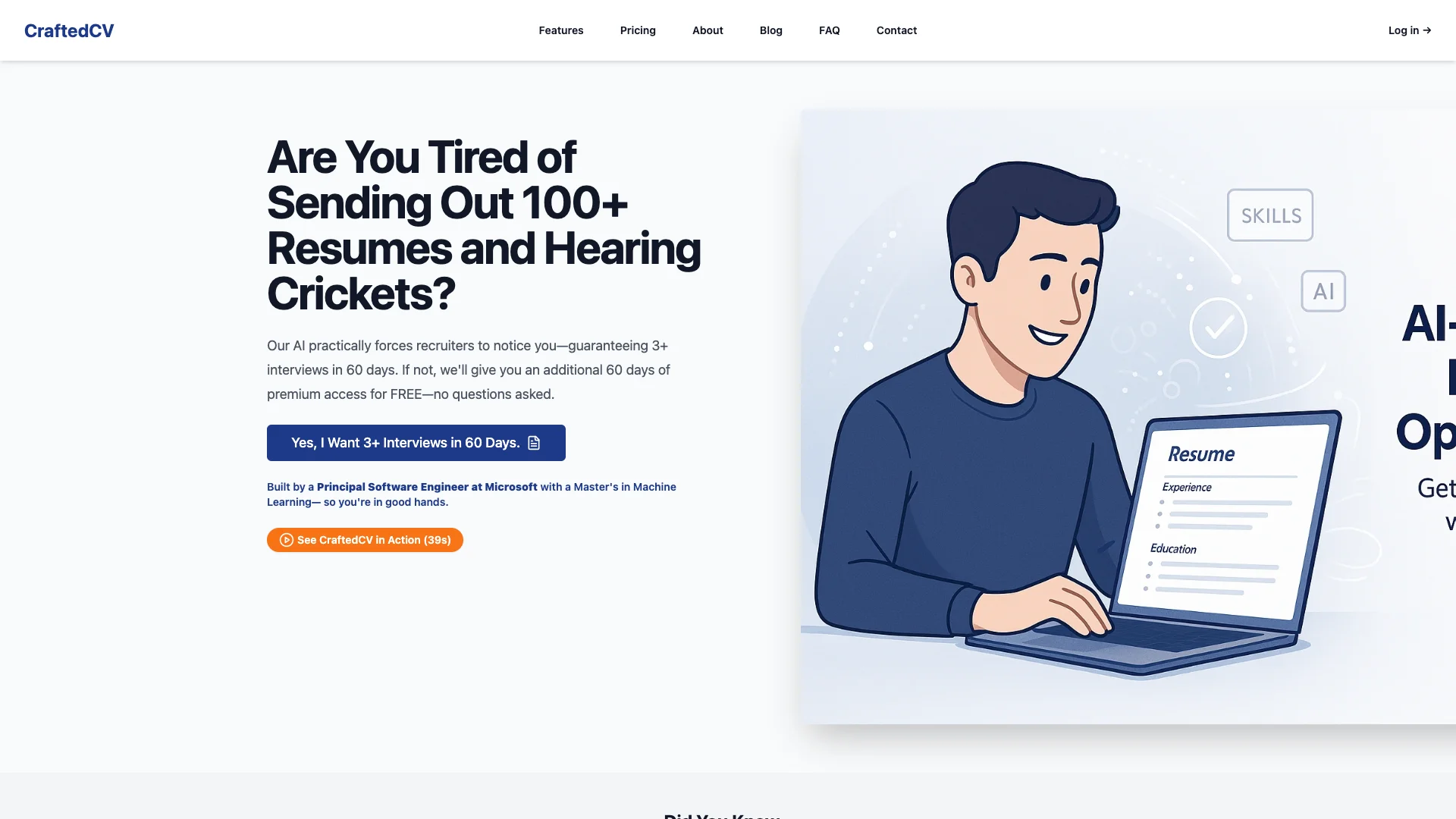 CraftCV preview
