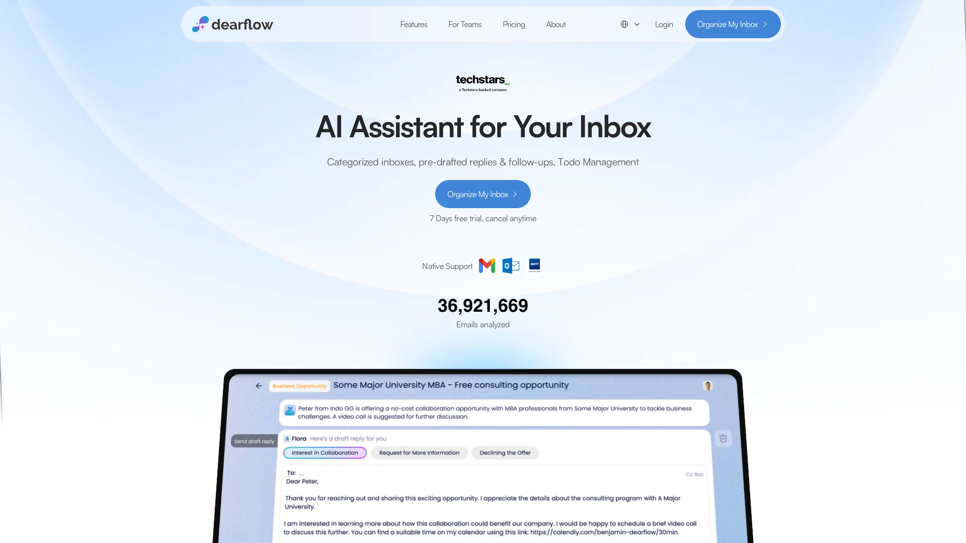 DearFlow preview