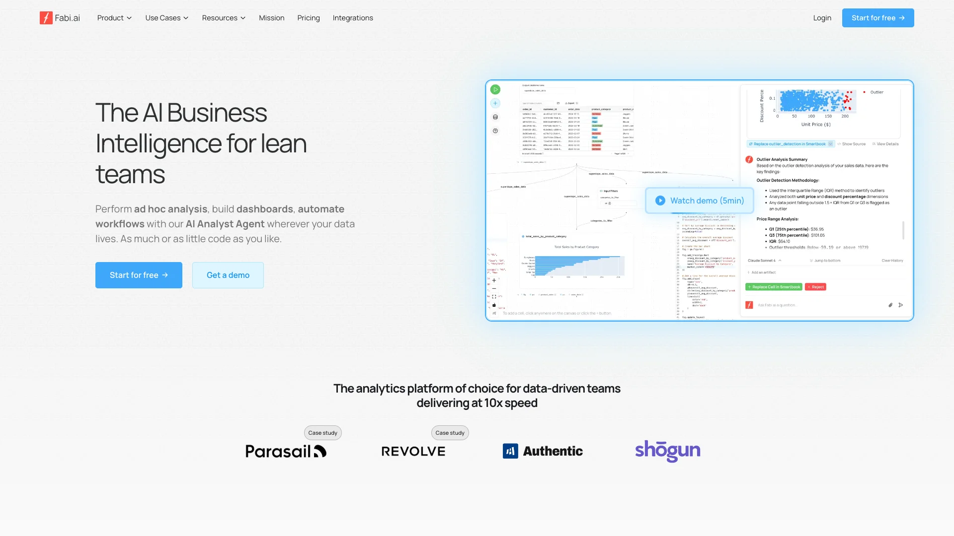 Fabi.ai preview