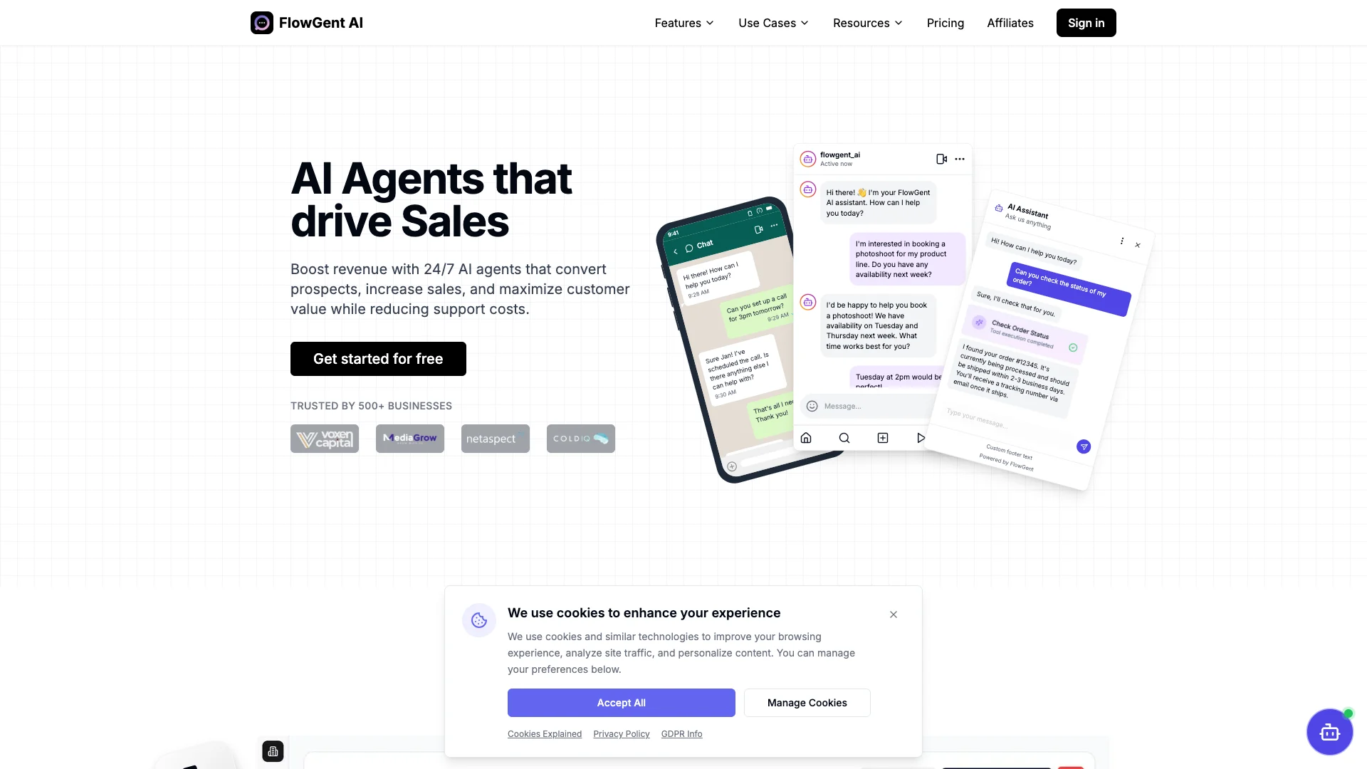 FlowGent AI preview