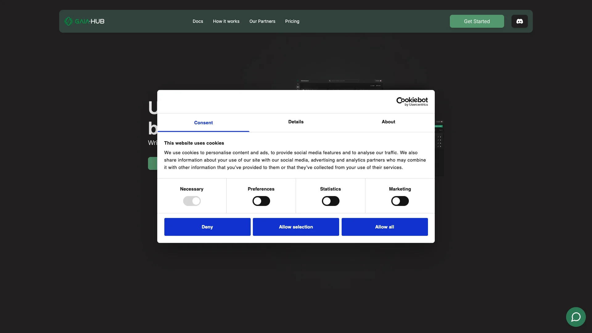GaiaHub AI preview