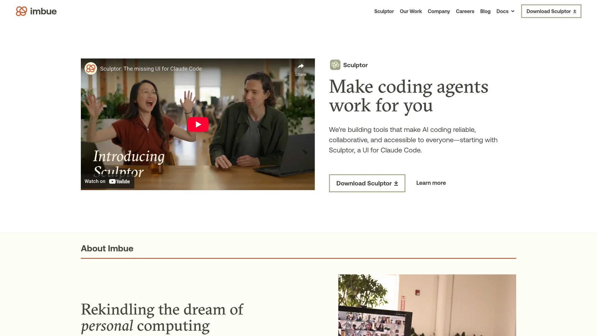 Imbue preview