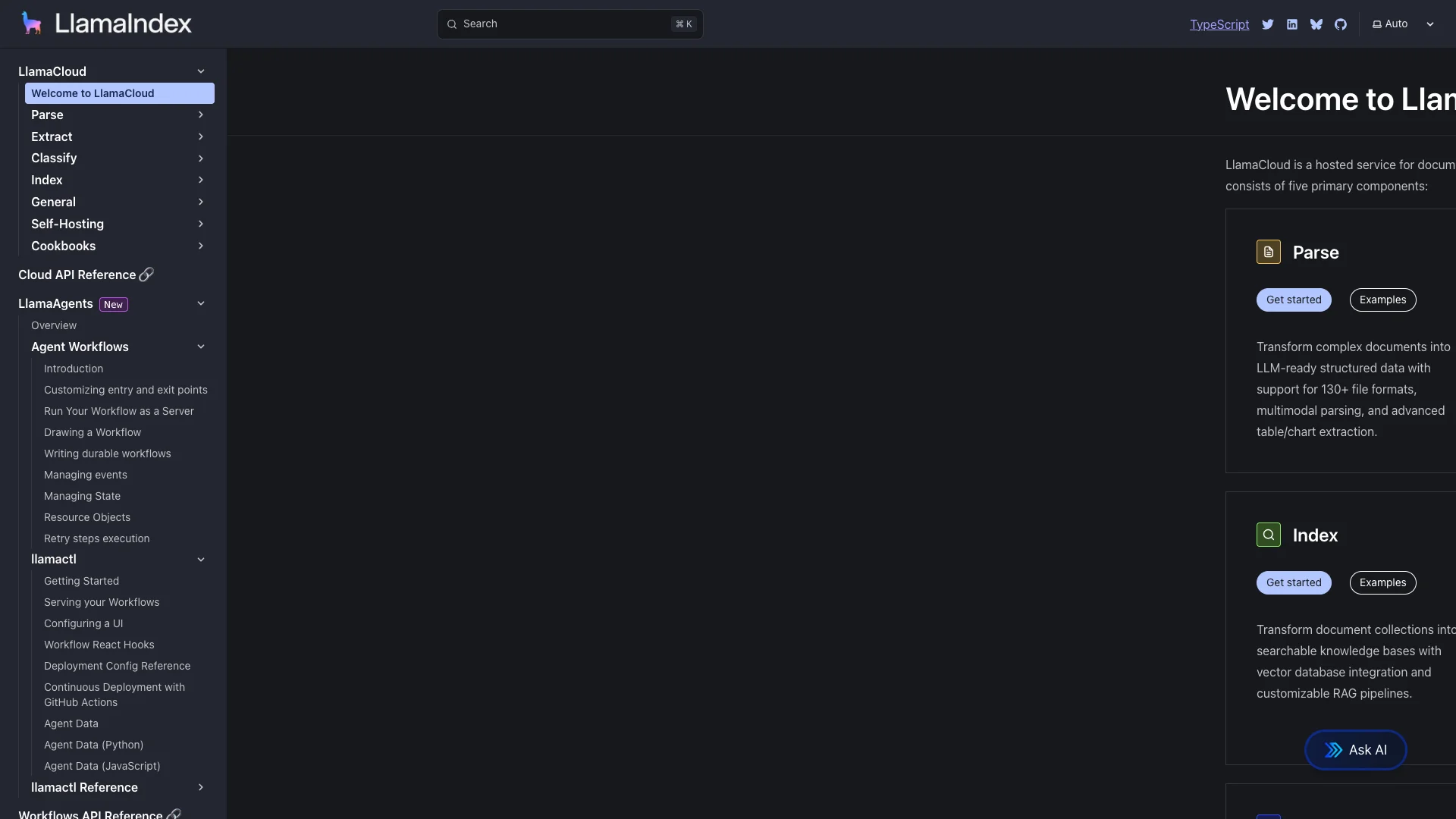LlamaCloud preview