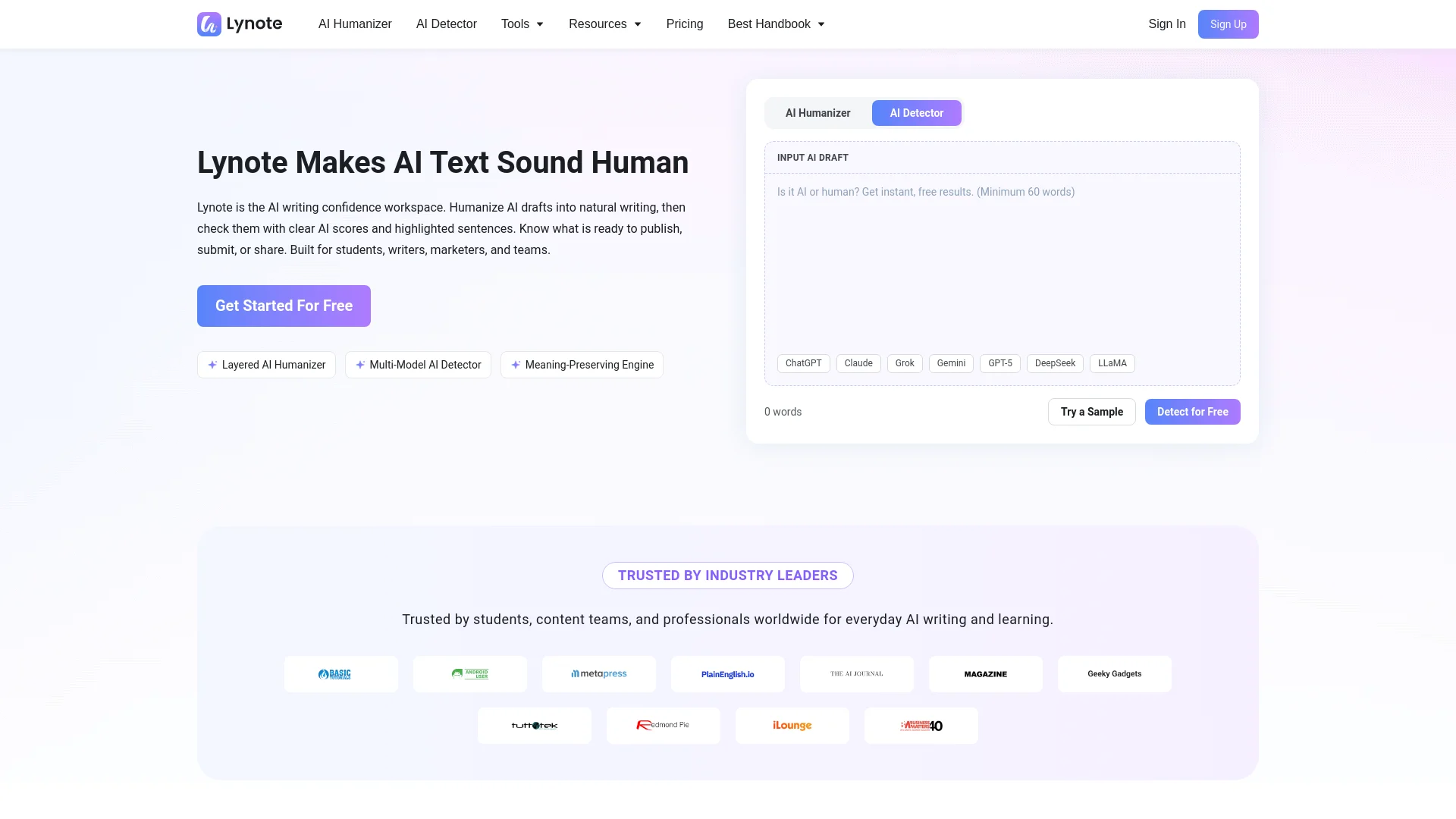 Lynote preview