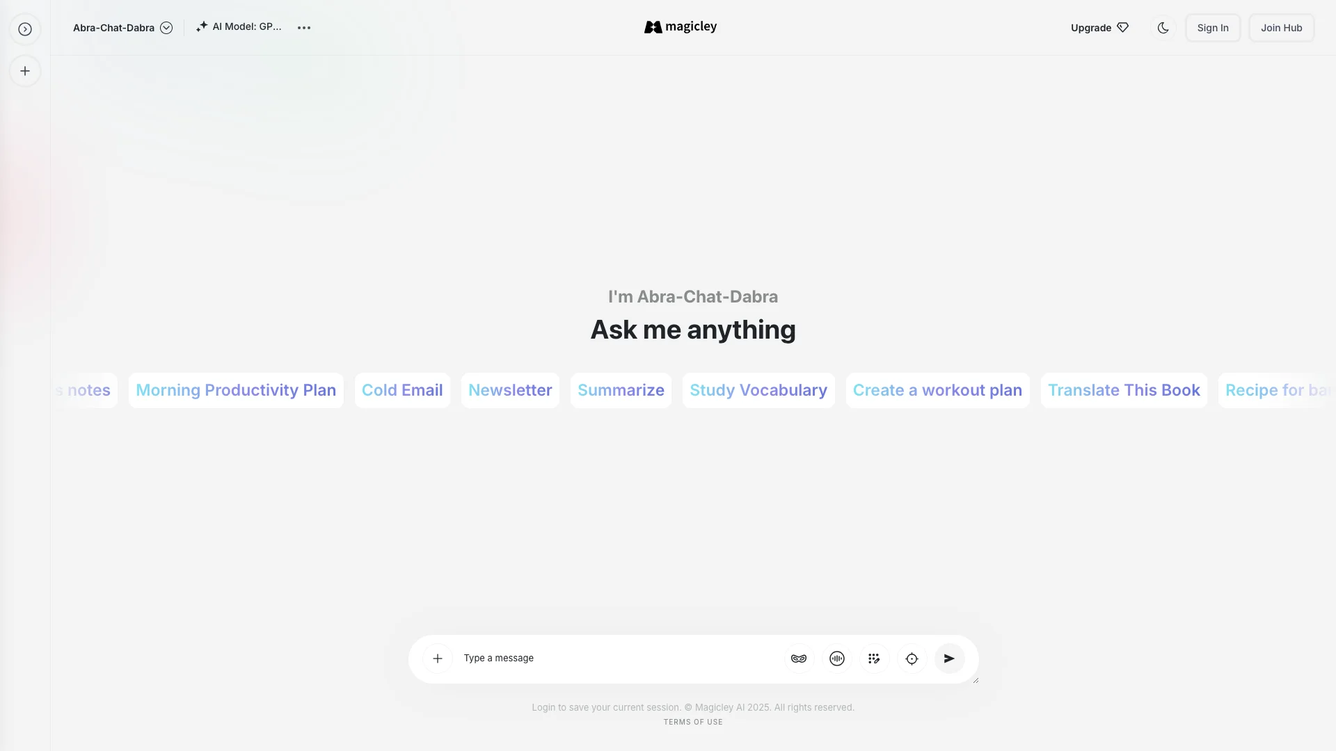 Magicley AI preview