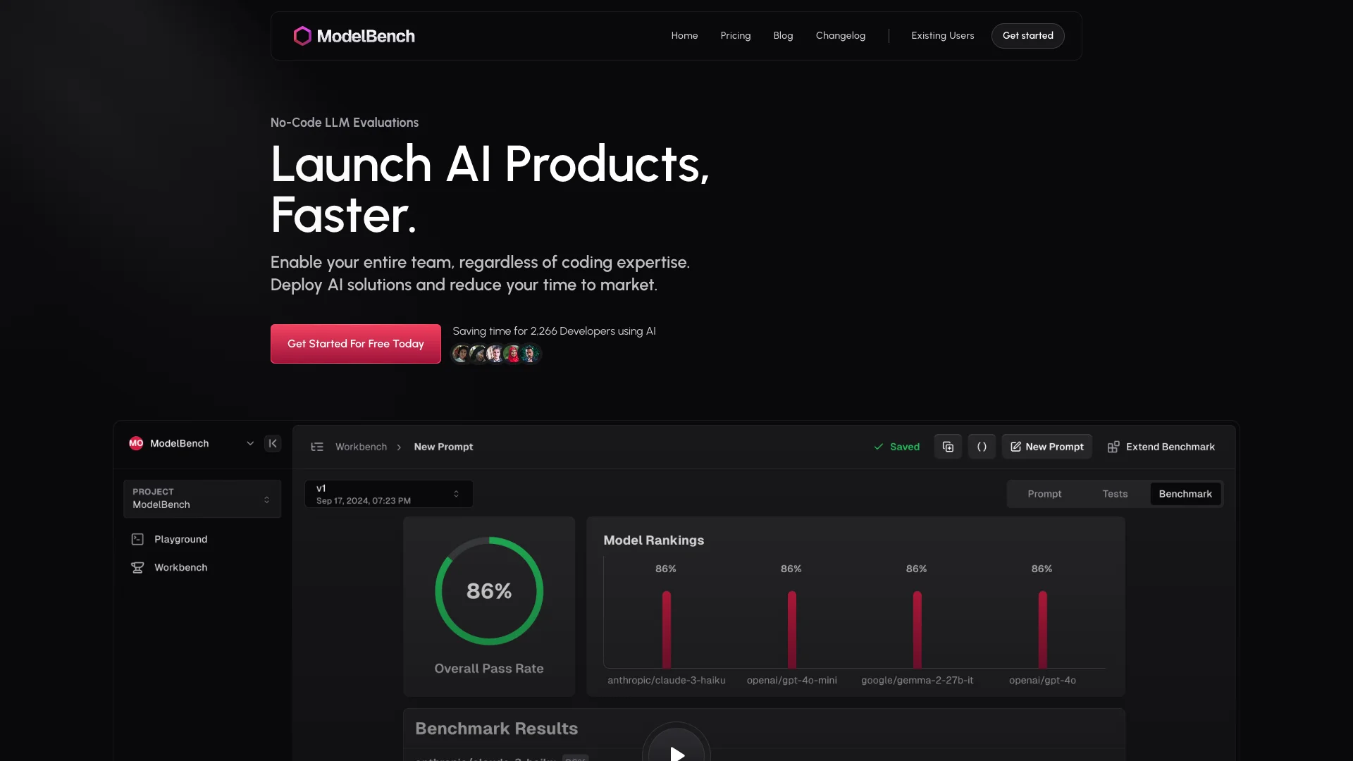 ModelBench preview