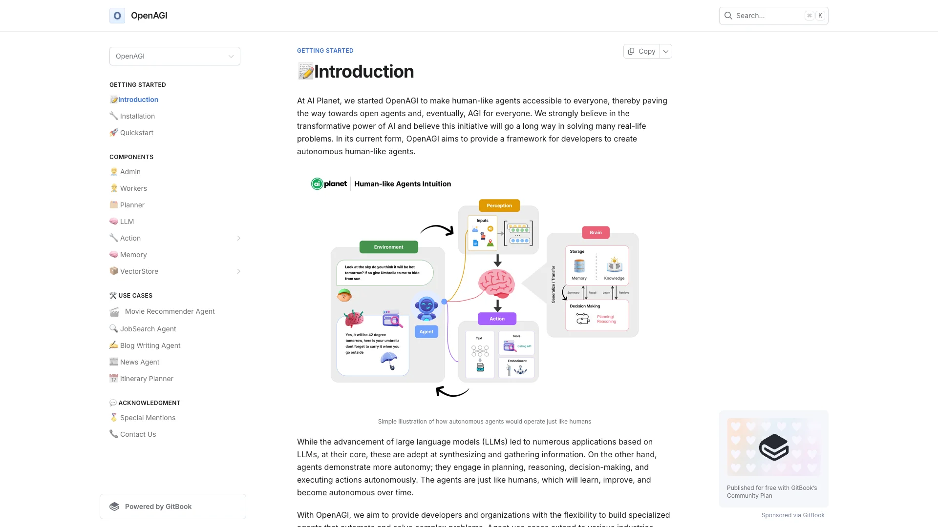 OpenAGI preview