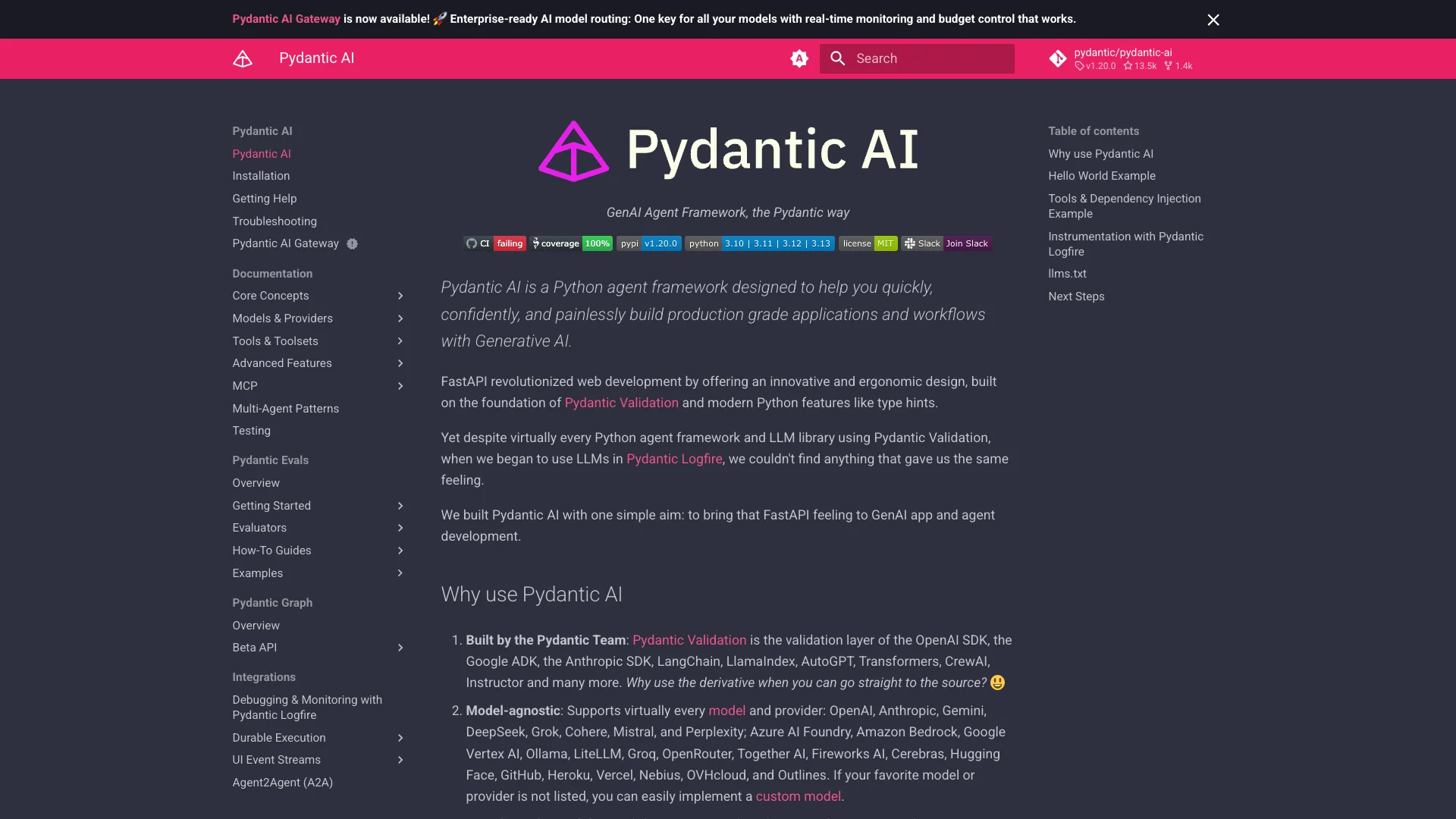 Pydantic AI preview