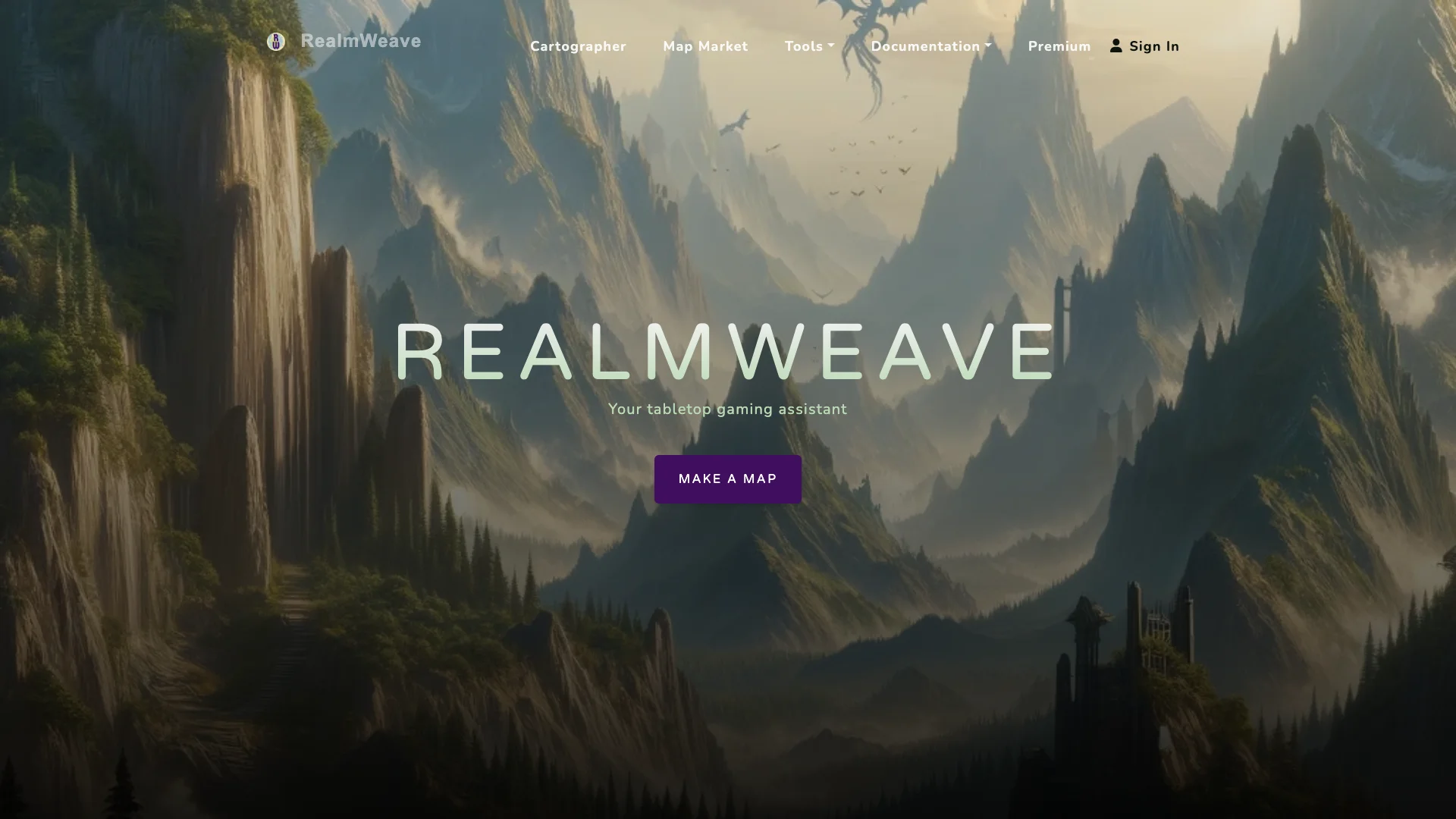 RealmWeave preview