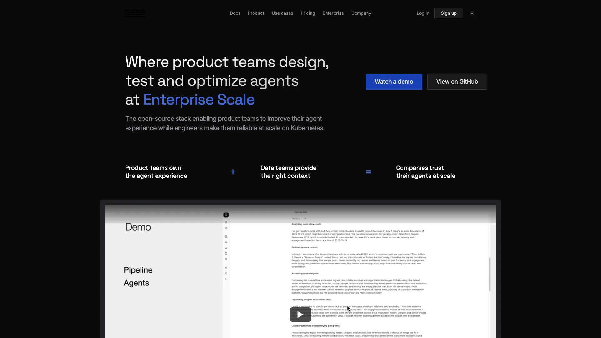 Restack preview