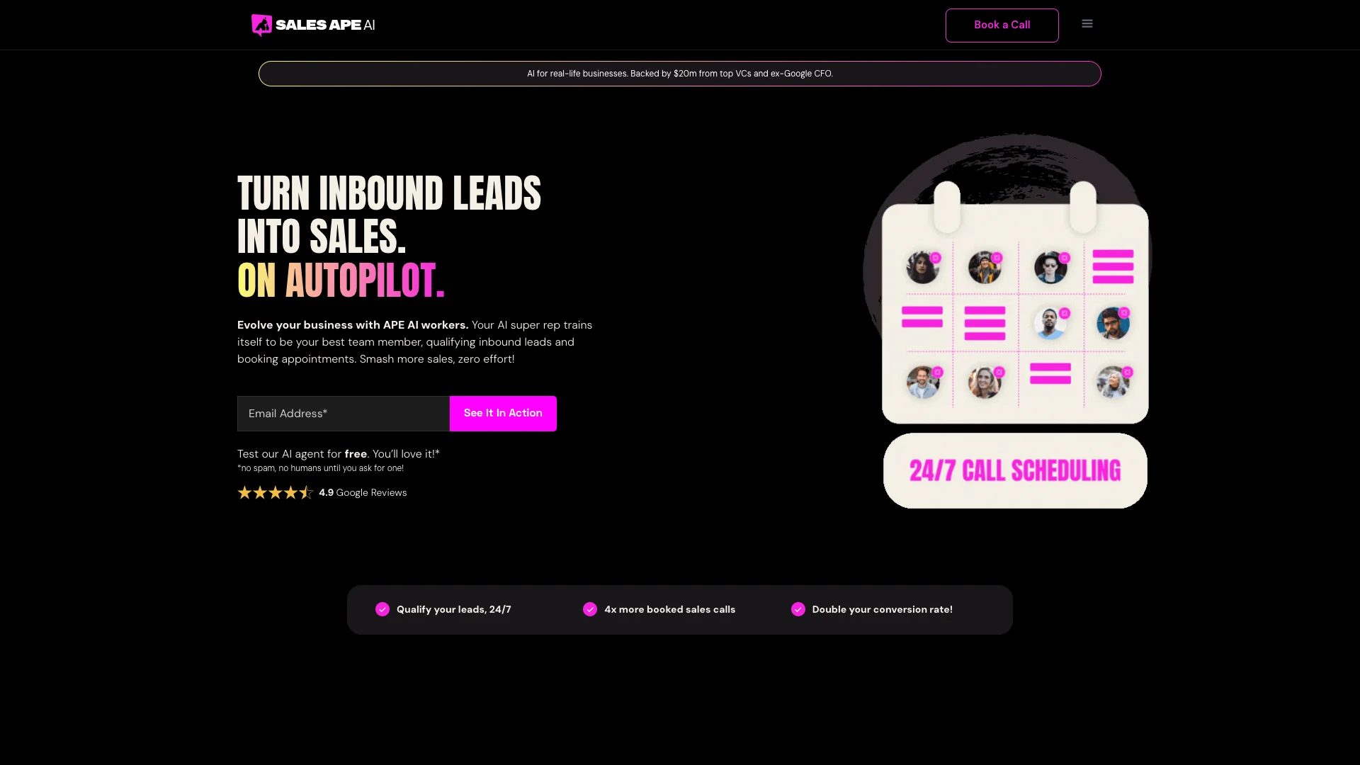 SalesAPE AI preview