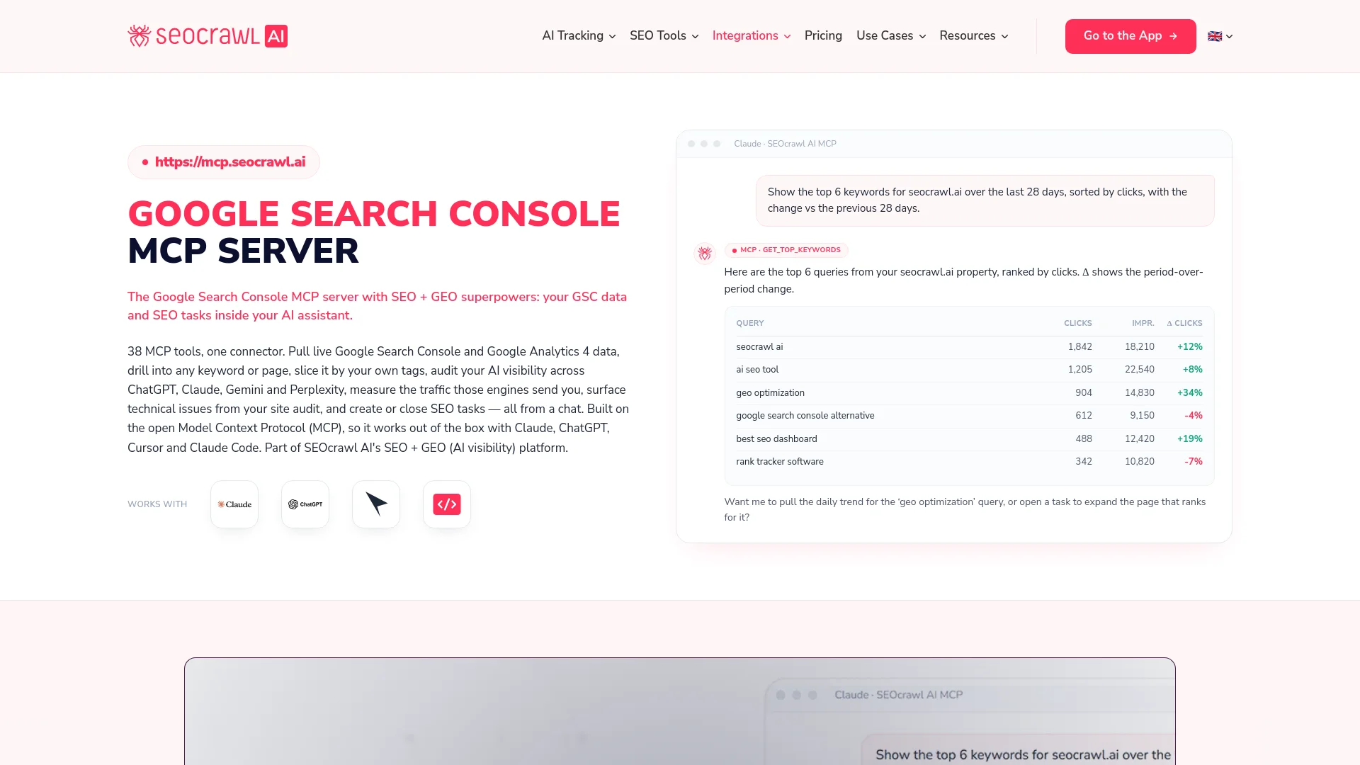SEOcrawl AI MCP preview