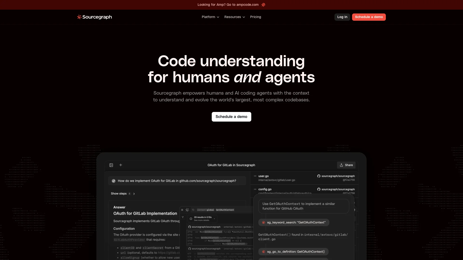 Sourcegraph Cody AI preview