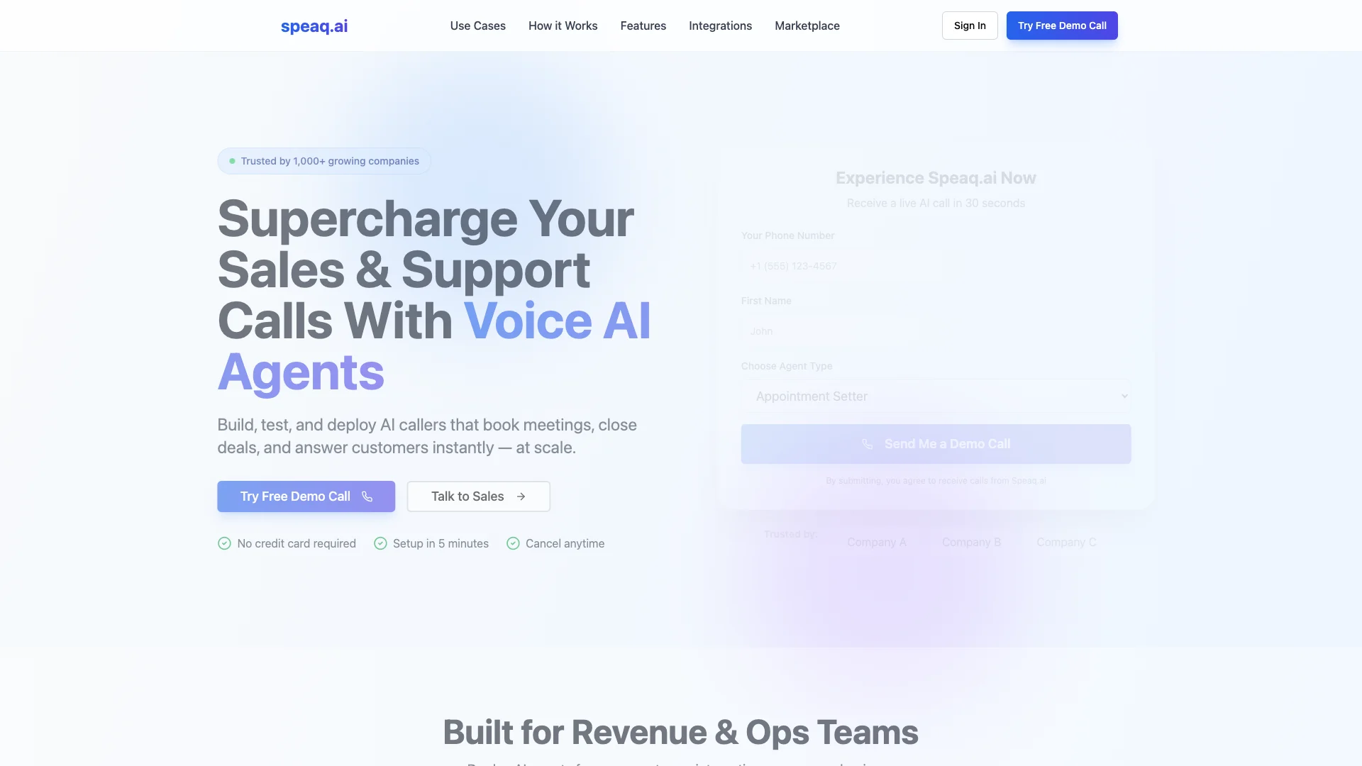 Speaq.ai preview