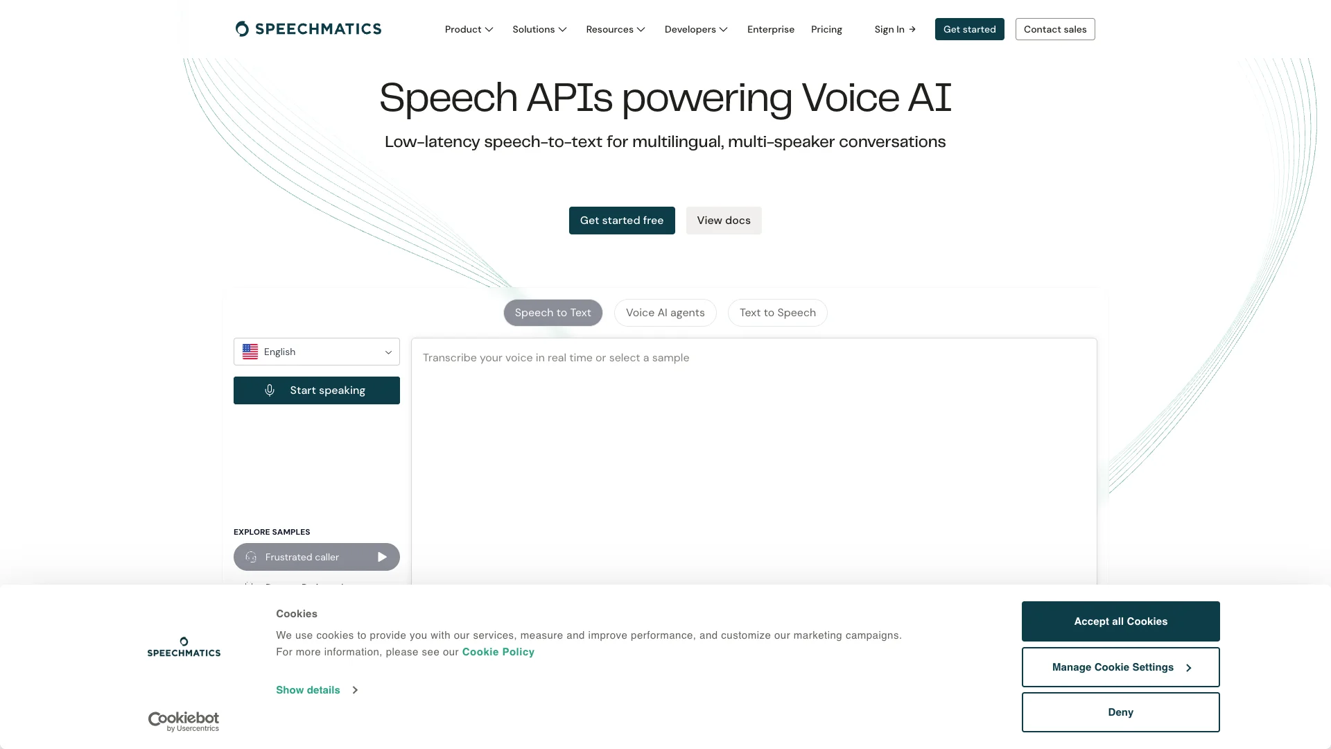 Speechmatics preview