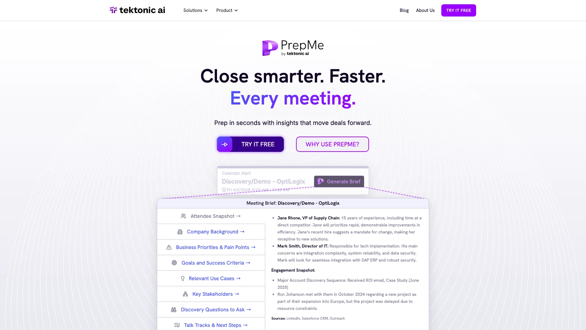 Tektonic AI preview