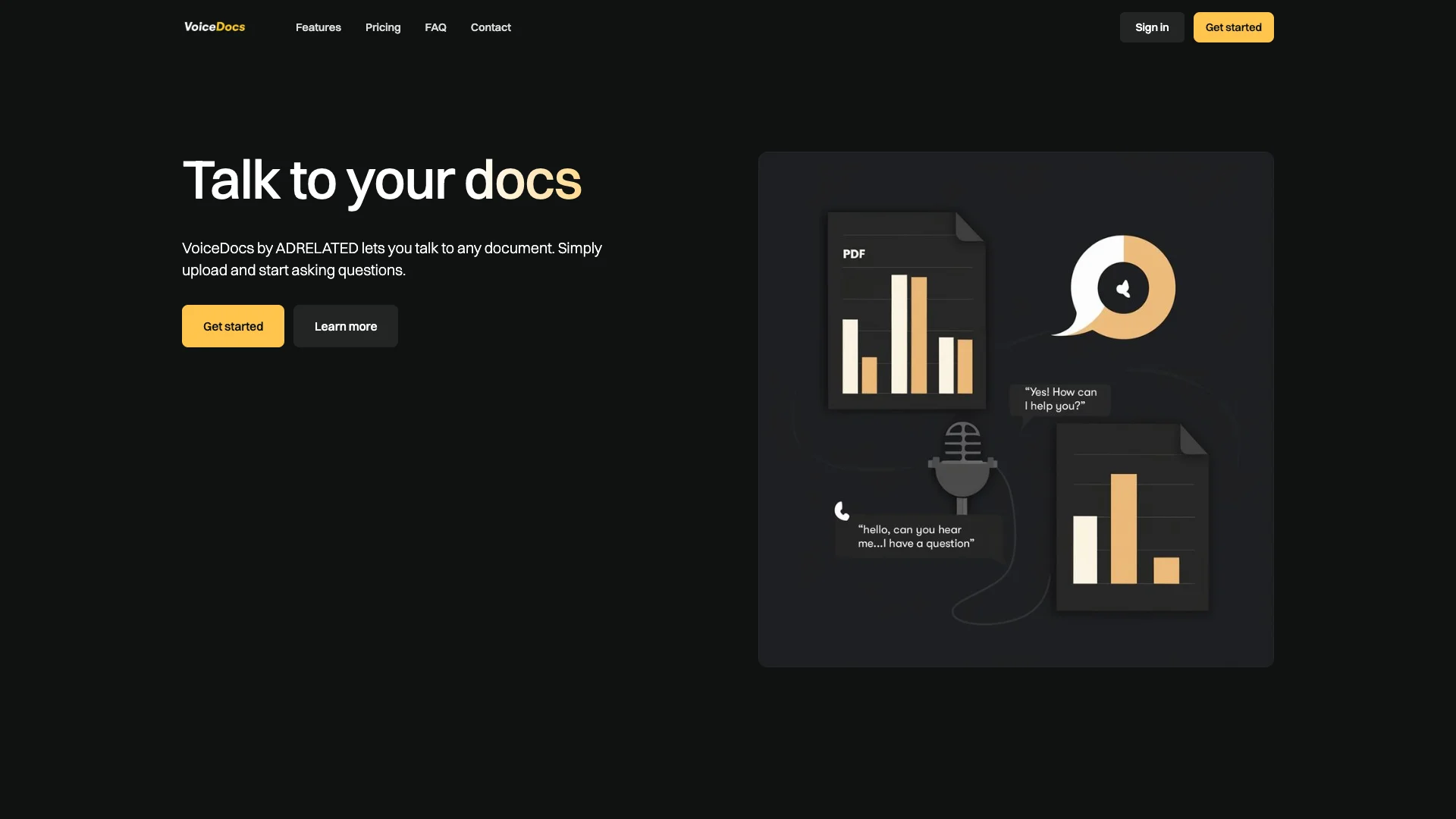Voice Docs preview